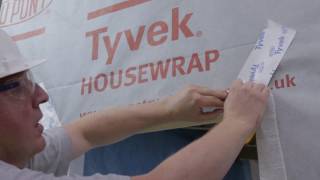 Tyvek® FlexWrap tapes: Sealing Around Windows Outside Thin Band