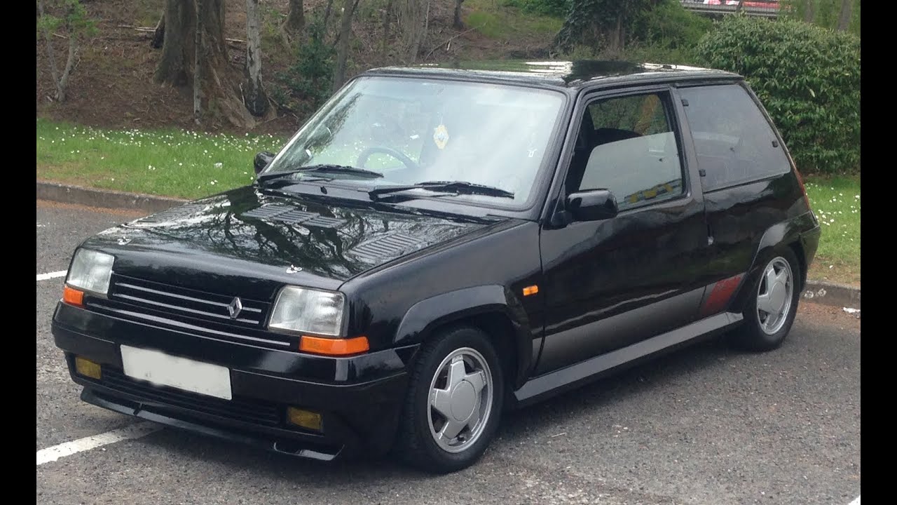 Renault 5 GT Turbo Drive Sound Acceleration