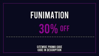 Funimation Promo Code 2025 March