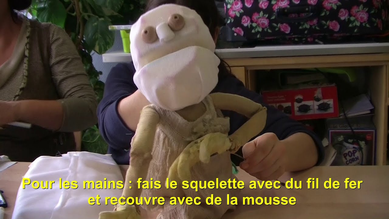 Tutoriel : construction d'une marionnette articulée