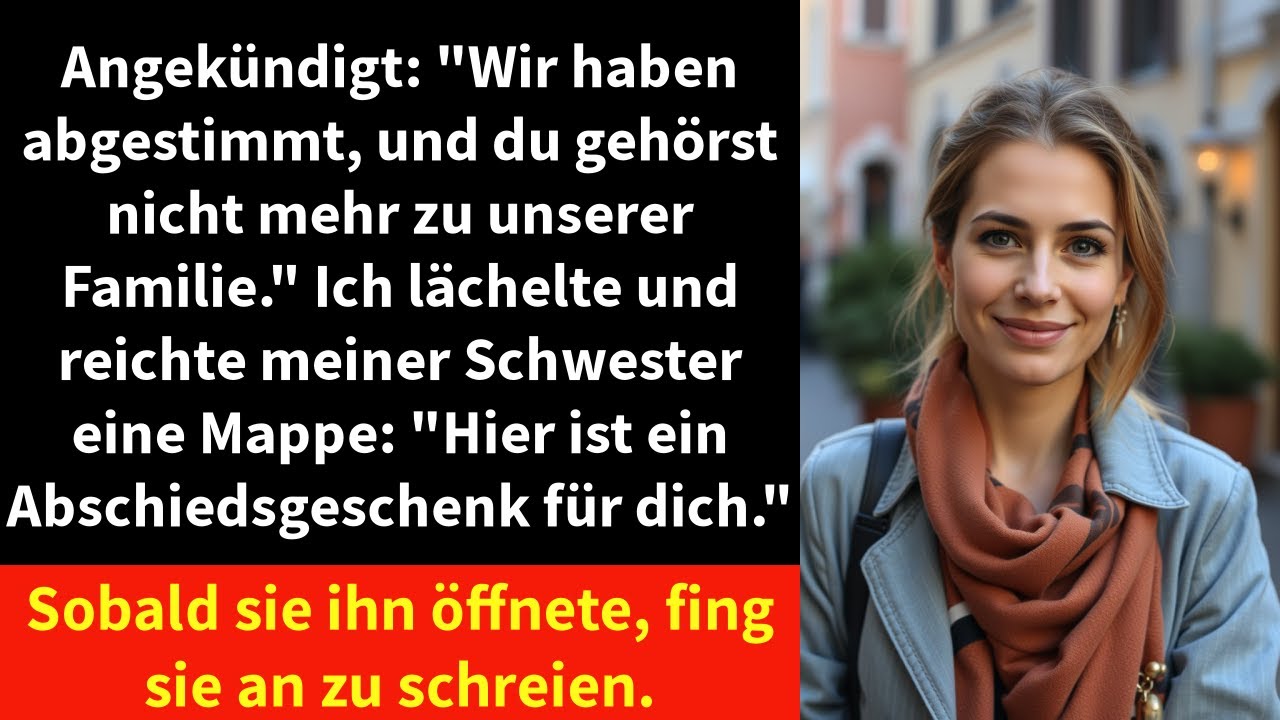 Angekündigt: "Wir haben abgestimmt, und du gehörst nicht mehr zu unserer Familie."