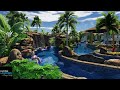 Lazy River Pool Design  - Lucas Lagoons Design | We Design Insane Pools