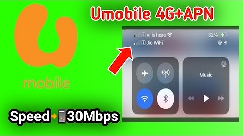 Settings APN U Mobile 3G-4G in 4G High Speed Internet