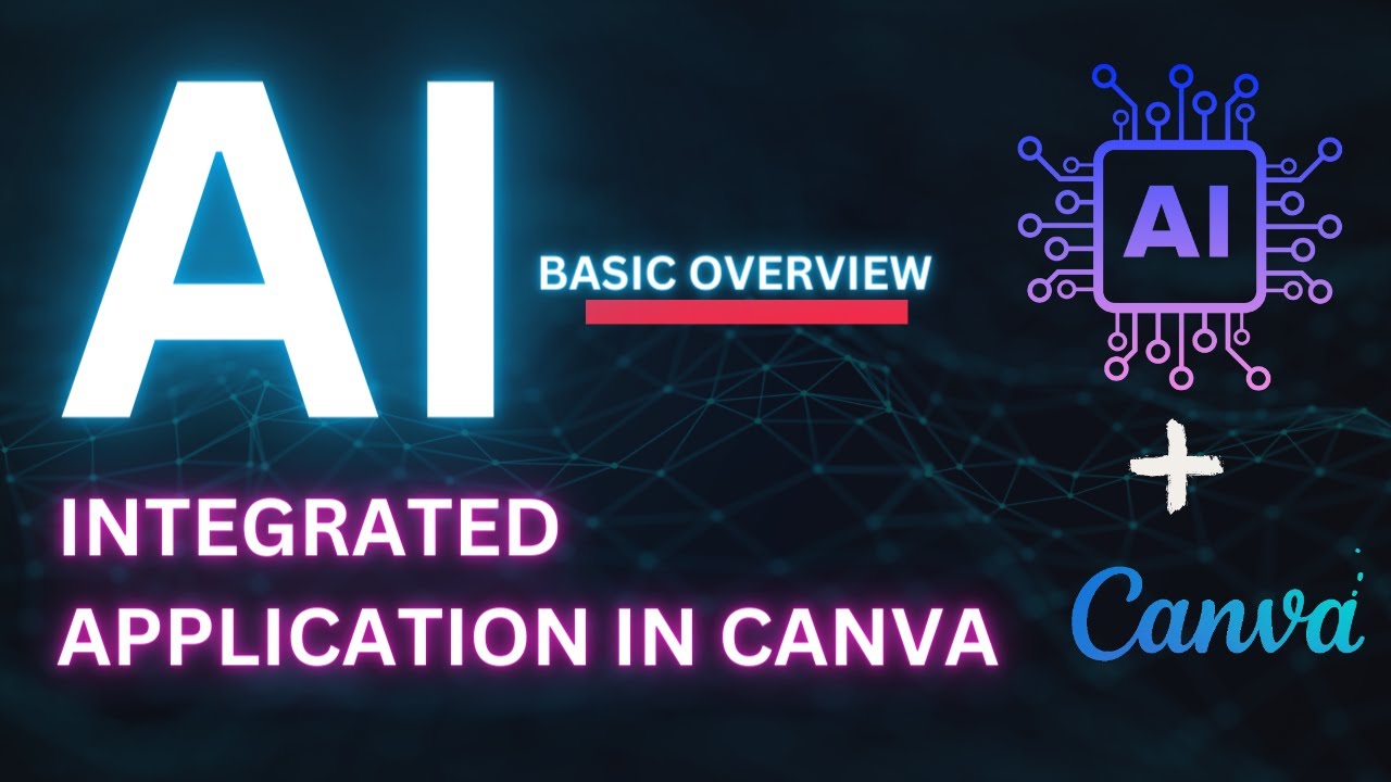 #Tutorial 9: AI Integrated Applications in Canva || AI  applications in canva|| Overview Of AI