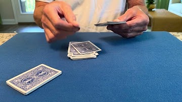 Trick and Tutorial For A Klondike Shuffle Self Working Card Trick!