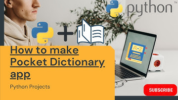 How to make pocket dictionary at home through python3 || Python Projects || PyDictionary || #2021