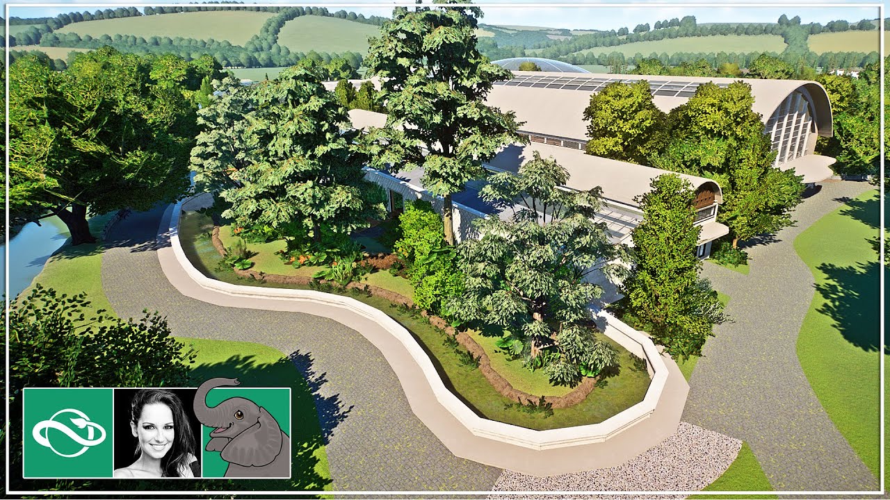 🐘 Cassowary Habitat | City Zoo | Australia Pack | Speed Build | Planet Zoo