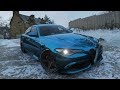 Alfa romeo giulia 2016  forza horizon 4 xbox one x  logitech wheel g920  shifter