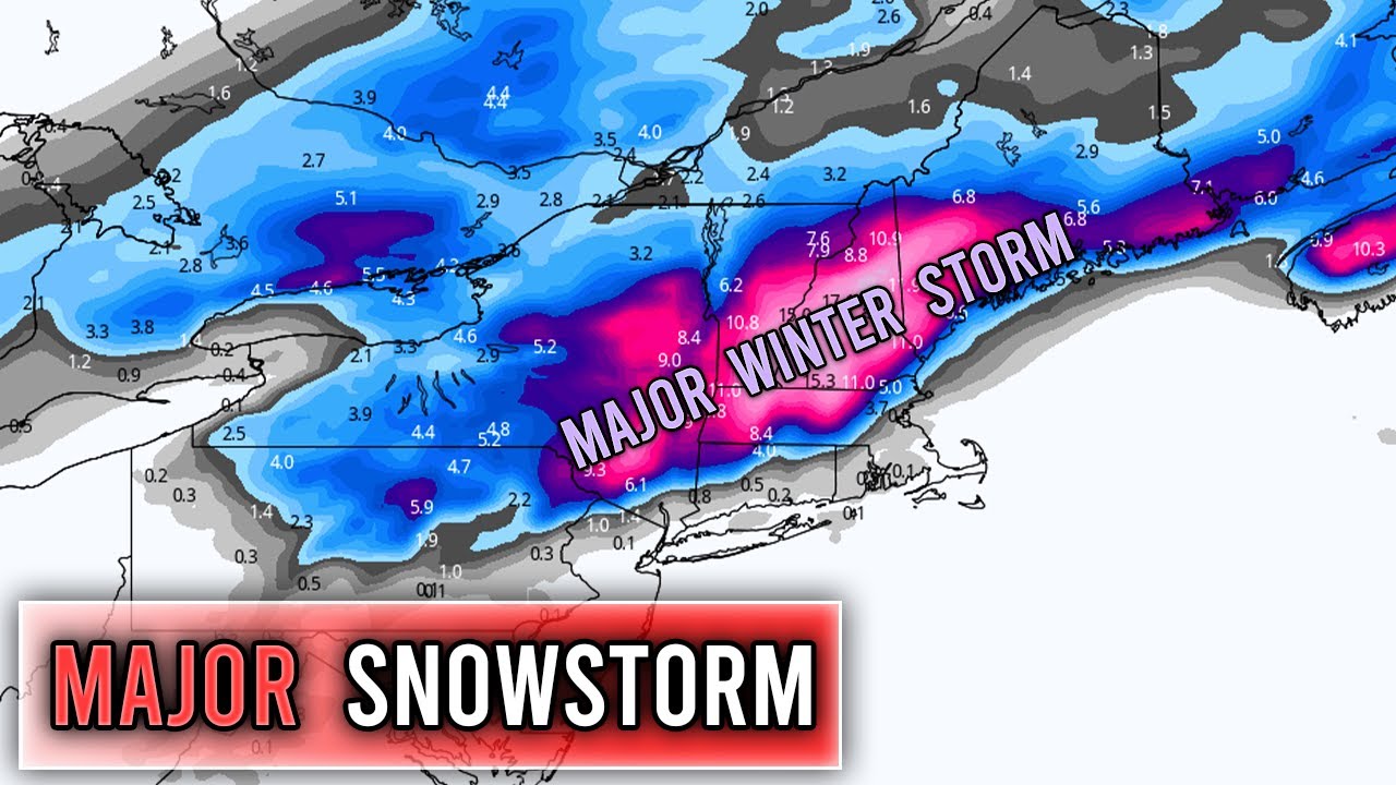Major Winter Storm - YouTube