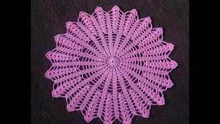 Crochet Doily -fast and easy
