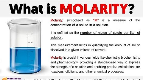 "Understanding Molarity: The Key to Concentration | Epic Worldz Chemistry (Urdu)"