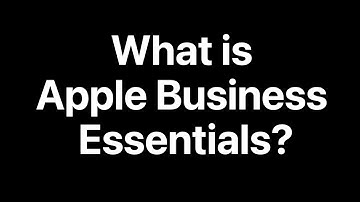 What is Apple Business Essentials?