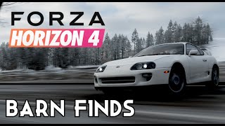 Forza Horizon 4 - Barn Finds + Locations | PART 1