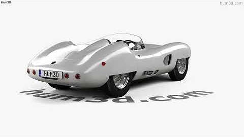 Aston Martin DBR1 LeMans 1959 3D model by 3DModels.org