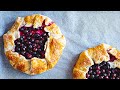 Blueberry Cream Cheese Galette