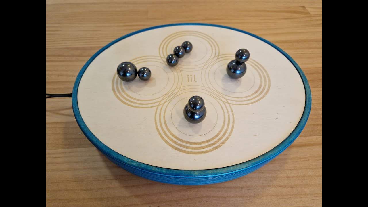 Stacco, a Magnetic Instrument for Neural Audio Synthesis - YouTube