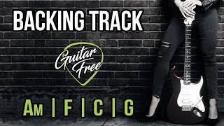 easy backing track am | guitar free | elizer guilherme
