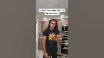 If a stoner went idle in a fighting game tiktok #videogames