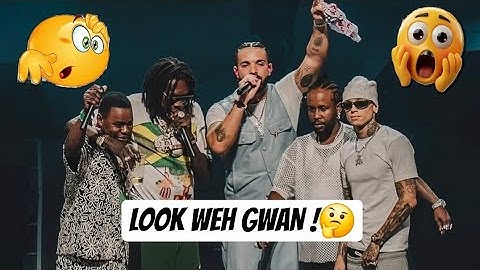 LOOK what Vybz Kartel Do in London WITH DRAKE AND POPCAAN 😳😳