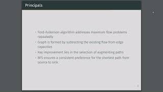 ECM3428 The Edmonds-Karp Algorithm