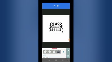 Create a glass light effect on your text with ease. #tutorial #pixellab #design #text #designers