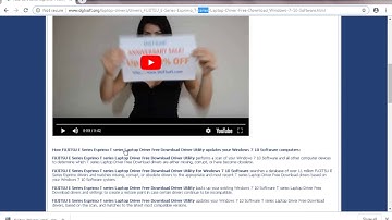 FUJITSU E Series Esprimo T series Laptop Driver Free Download Driver Utility For Windows Software