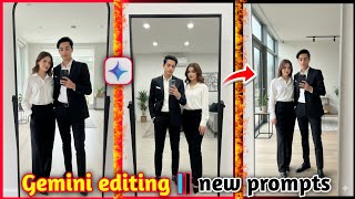 AI Gemini Photo Editing Tutorial | Viral Selfie couple Look 2025 screenshot 5