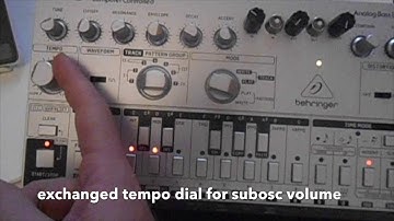 Behringer TD3 Modifications