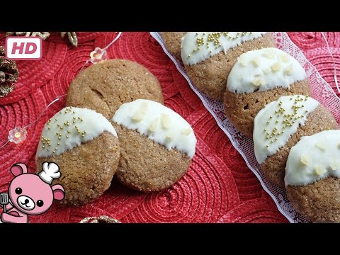 How to make Snow Capped Gingersnaps (video)