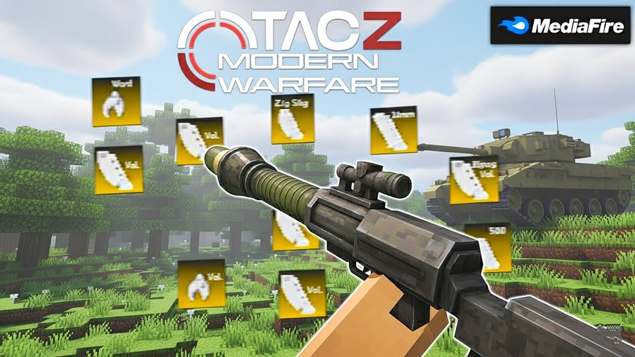 Minecraft PE 1.21+ Realistic Guns Addon 🔫 | Best Weapon Mod 2025