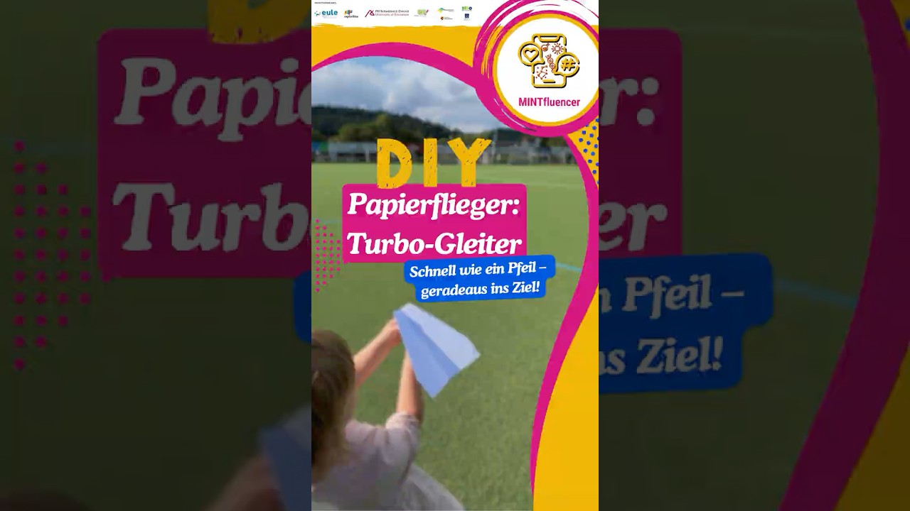 DIY Papierflieger Turbo-Gleiter ⚡