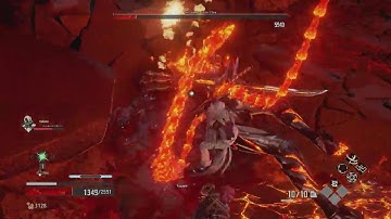 Code Vein - City of Falling Flame: Successor of the Claw (Emily Su) Bossfight Gameplay (2019)