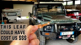 Shipping our Defender to Australia. Vehicle cleaning... (Ep176)