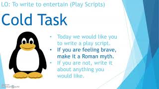 Famous Cold Task - Play Script Wealth