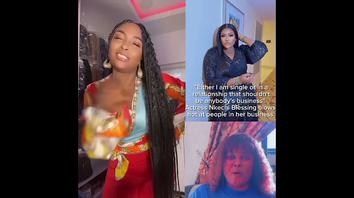 "Either l am single or ......  that shouldn't be anybody's business" says Actress Nkechi Blessing