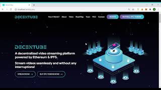 DecenTube - A decentralized video streaming platform (dApp) using Ethereum and IPFS