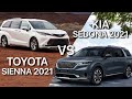 Toyota Sienna 2021 vs. Kia Sedona 2021 | Automexico