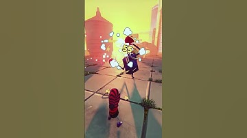 Fighting a Real Estate Mogul Boss in a Punching Platformer Prototype #shorts