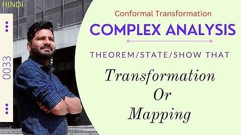 Conformal Transformation : Discribe with example.