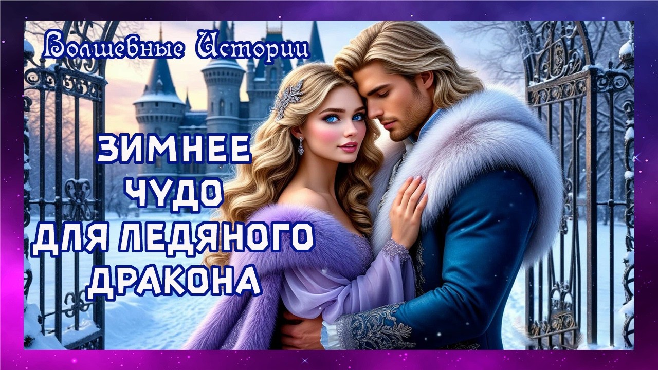 💞ЗИМНЕЕ ЧУДО ДЛЯ ЛЕДЯНОГО ДРАКОНА💞АУДИОКНИГА ПОЛНАЯ ✿ ЛЮБОВНОЕ ФЭНТЕЗИ ✿ ДРАКОНЫ ✿ ВЫБОР НЕВЕСТЫ