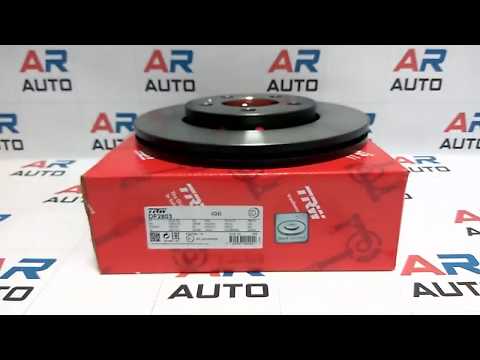 Предни спирачни дискове TRW за VW, AUDI, SEAT, SKODA