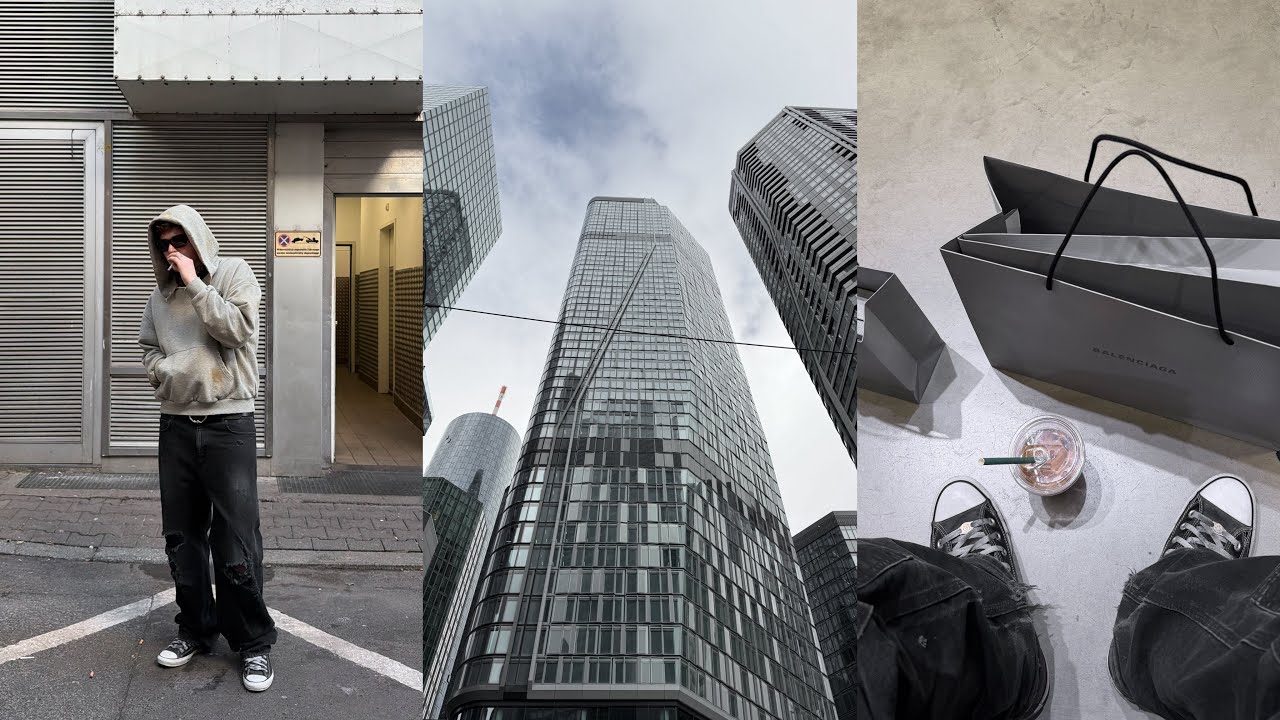 crazy shopping vlog in germany (balenciaga, good vintage etc.)