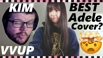 KIM (VVUP) ‘Easy On Me’ REACTION [COVVER] | BEST ADELE COVER I HAVE EVER HEARD?!