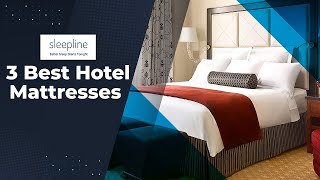 Les meilleurs matelas d'hôtel que vous pouvez acheter en ligne en 2022 🛌 |  Sleepline