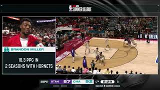 Brandon Miller & Collin Sexton’s Deep Bond 🤝 | Teammates at Last in Charlotte #nba2ksummerleague