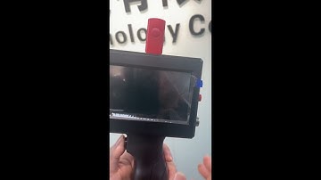 How to update the system for Phezer Handheld inkjet printer?