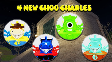 NEW UPDATE - How To Get ALL 4 NEW MORPHS in Choo Charles Morphs - ROBLOX