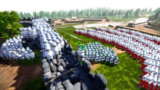 500 Men Gallic Fort Under Mive Attacks - Shieldwall