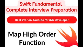 L41 - What is Map High Order Function in Swift  [Hindi]