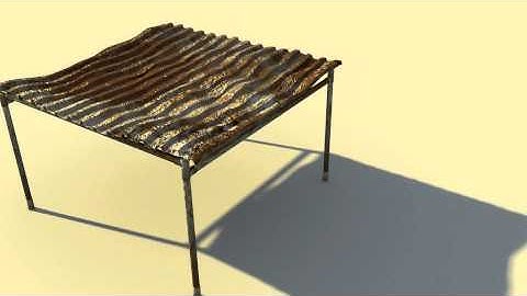 3D Model of rusty shack